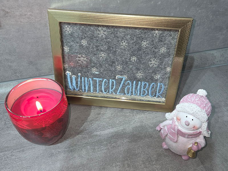 Winterzauber - Vollstick Stickdatei